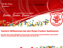 Tablet Screenshot of kg-rotefunken.de